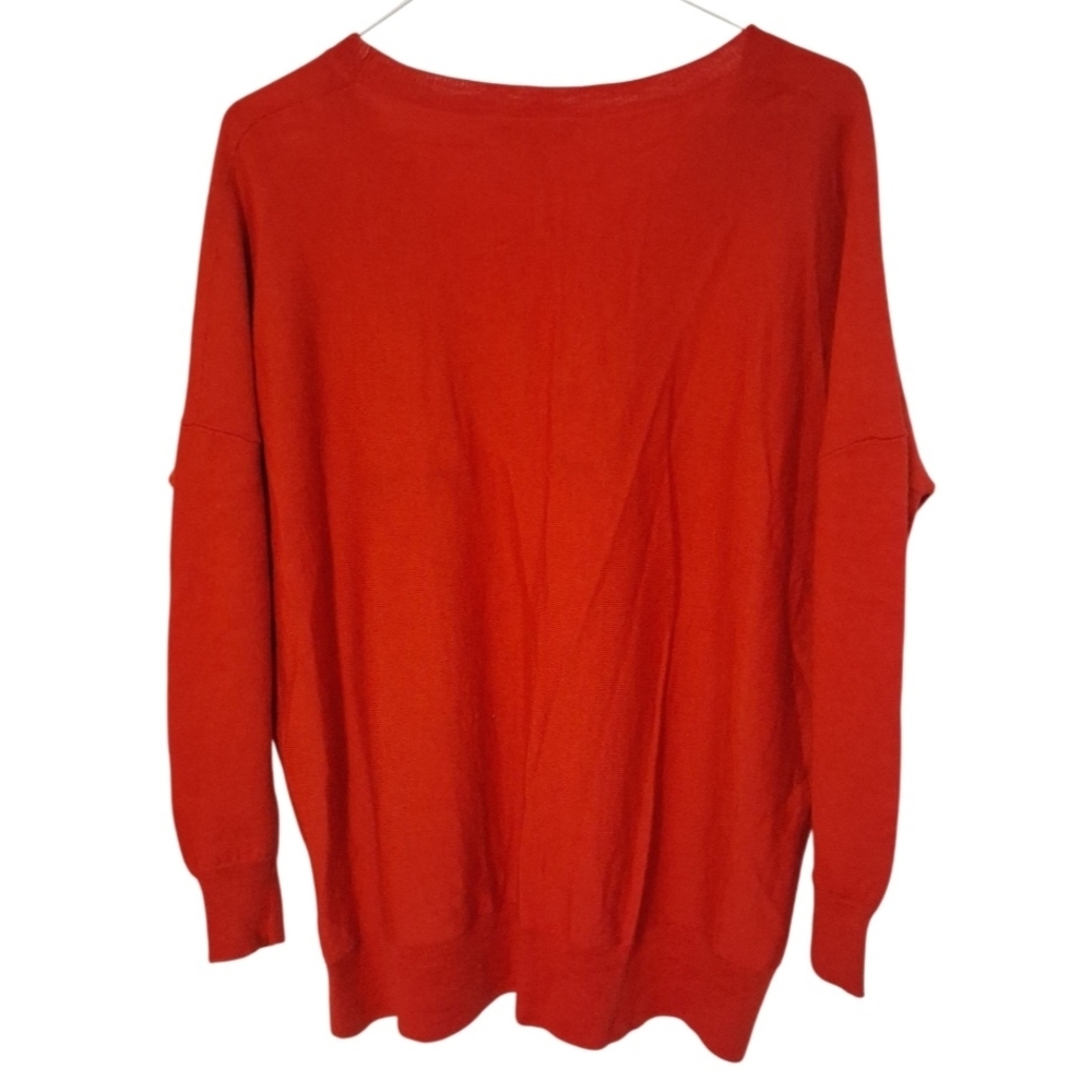 Eileen Fisher Wool‎ Merino Stretch Crew-Neck Sweater Long Sleeve Size PS - Picture 2 of 8